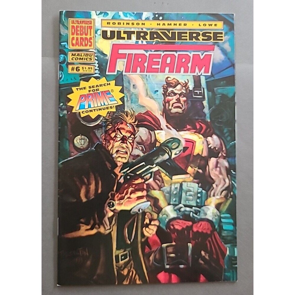 Vintage Malibu Comics ULTRAVERSE Firearm #6 1994 Comic Book